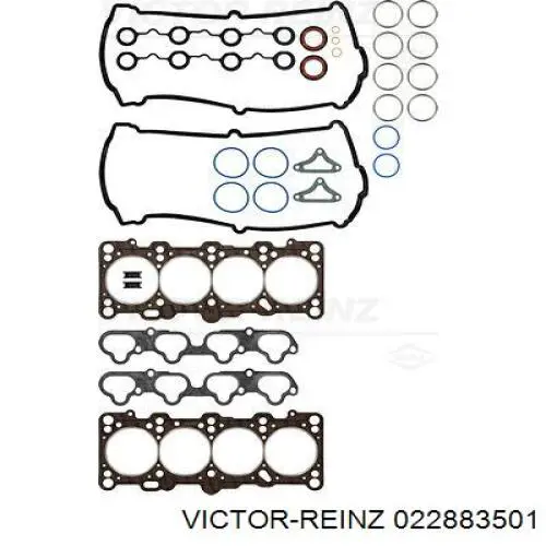 22883501 Victor Reinz juego de juntas de motor, completo, superior