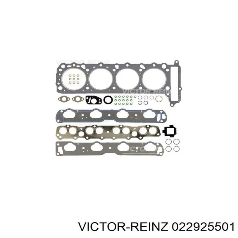 022925501 Victor Reinz Juego de juntas superiores de motor