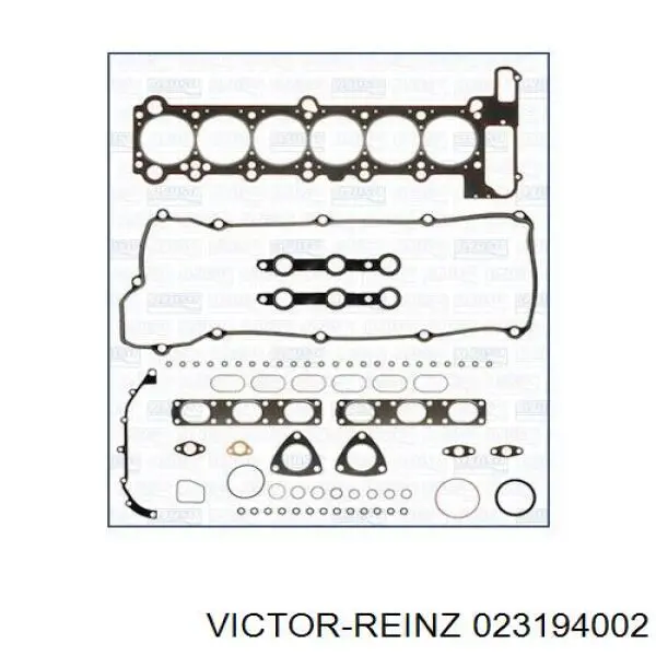 023194002 Victor Reinz Juego de juntas superiores de motor
