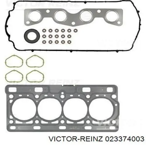 02-33740-03 Victor Reinz juego de juntas de motor, completo, superior