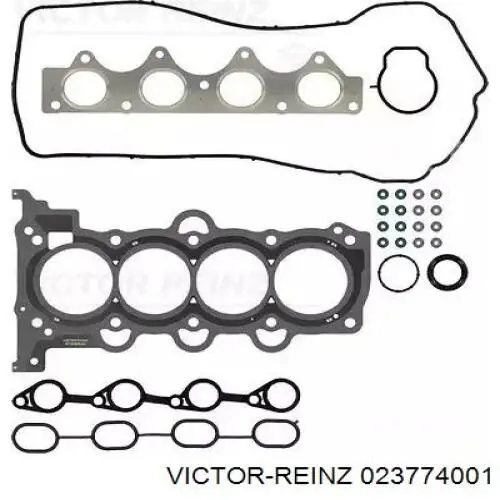 Kit de juntas de motor, completo, superior Elring 041120
