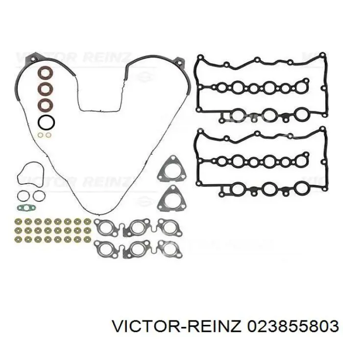 023855803 Victor Reinz Juego de juntas superiores de motor