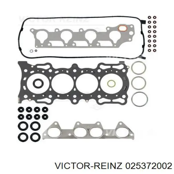 025372002 Victor Reinz juego de juntas de motor, completo, superior