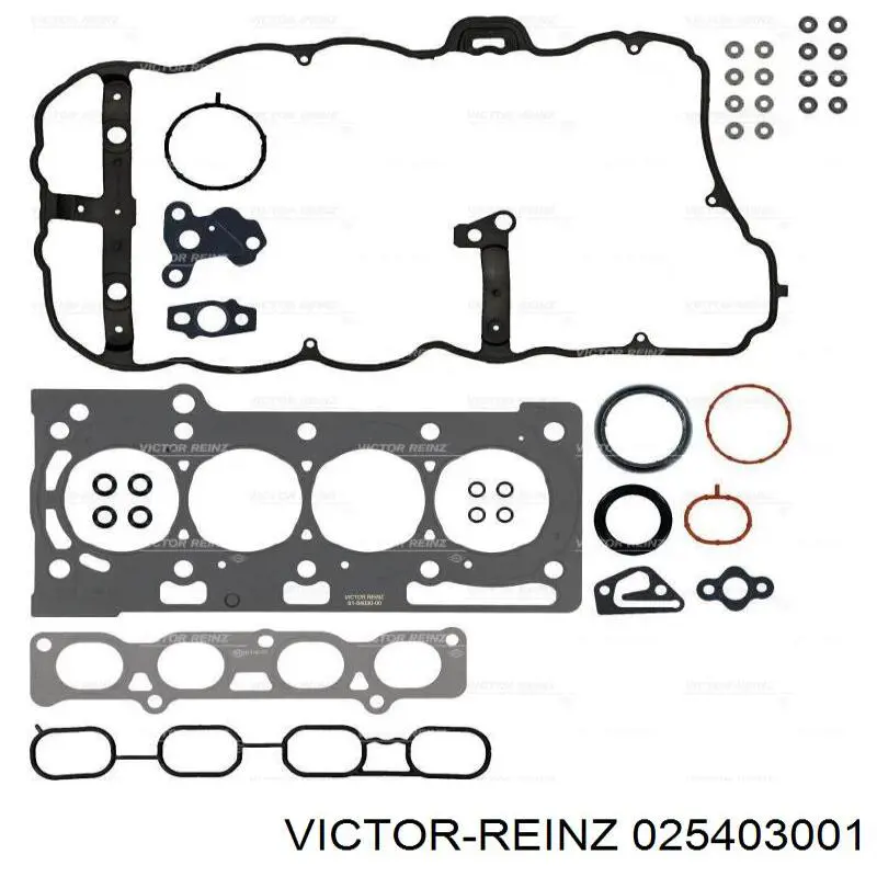 02-54030-01 Victor Reinz juego de juntas de motor, completo, superior