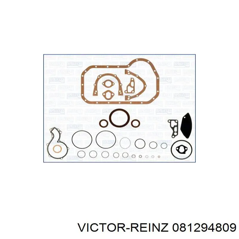 081294809 Victor Reinz juego completo de juntas, motor, inferior