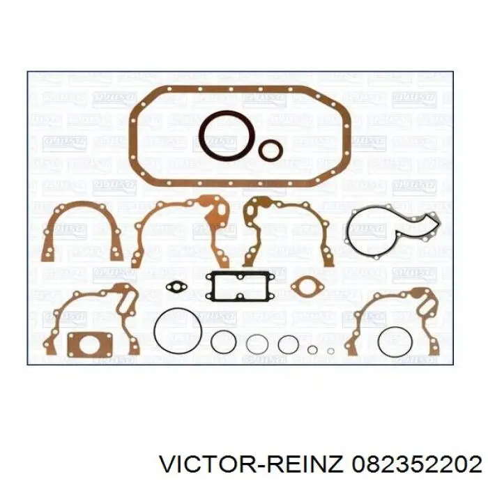 082352202 Victor Reinz juego completo de juntas, motor, inferior