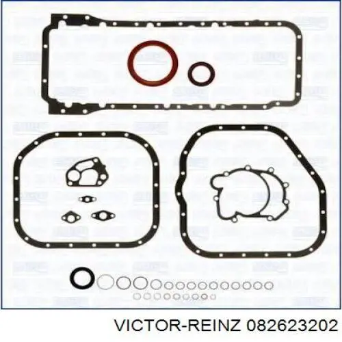 082623202 Victor Reinz juego completo de juntas, motor, inferior