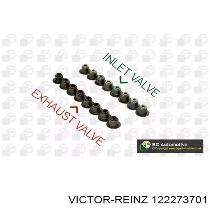 Sello De Aceite De Valvula (Rascador De Aceite) Entrada/Salida Kit De Motor para Fiat Regata (138)