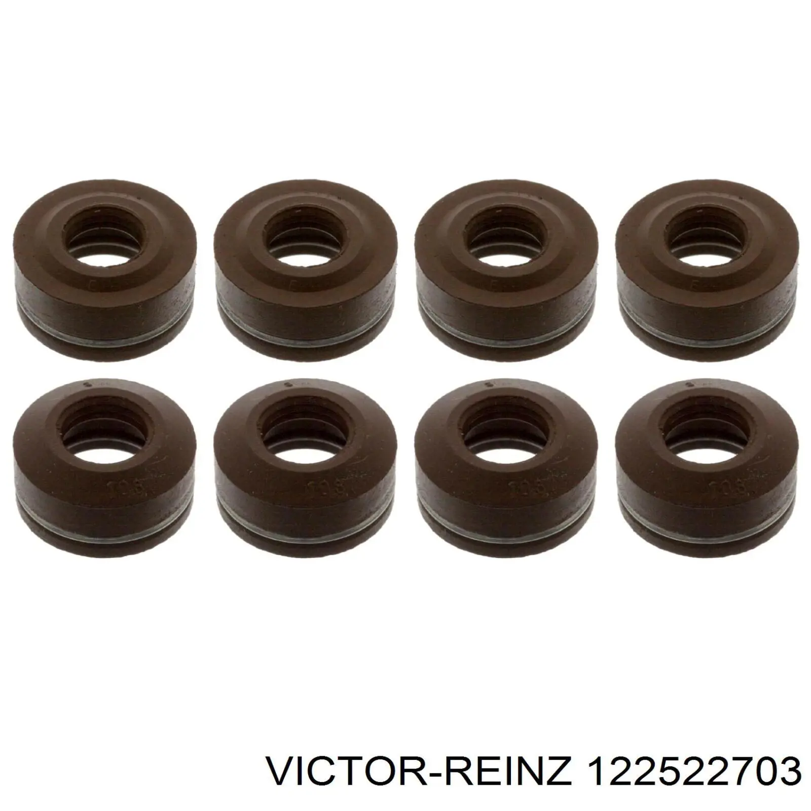 12-25227-03 Victor Reinz sello de aceite de valvula (rascador de aceite Entrada/Salida Kit De Motor)
