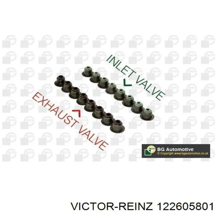Juego de retenes de válvula de admisión y escape Victor Reinz 122605801 precio, desde 8,71 EUR