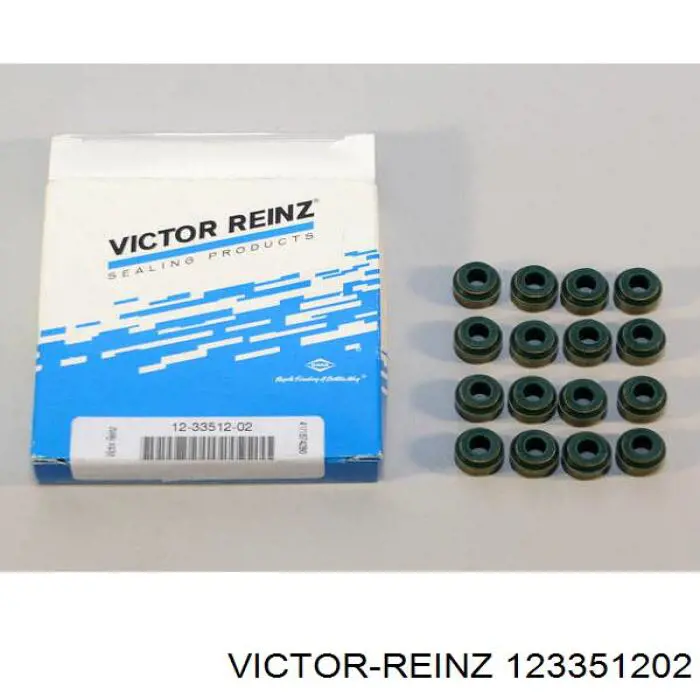 12-33512-02 Victor Reinz sello de aceite de valvula (rascador de aceite Entrada/Salida Kit De Motor)