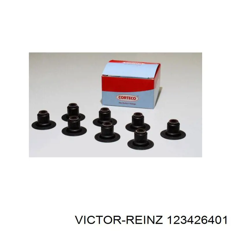 12-34264-01 Victor Reinz sello de aceite de valvula (rascador de aceite Entrada/Salida Kit De Motor)