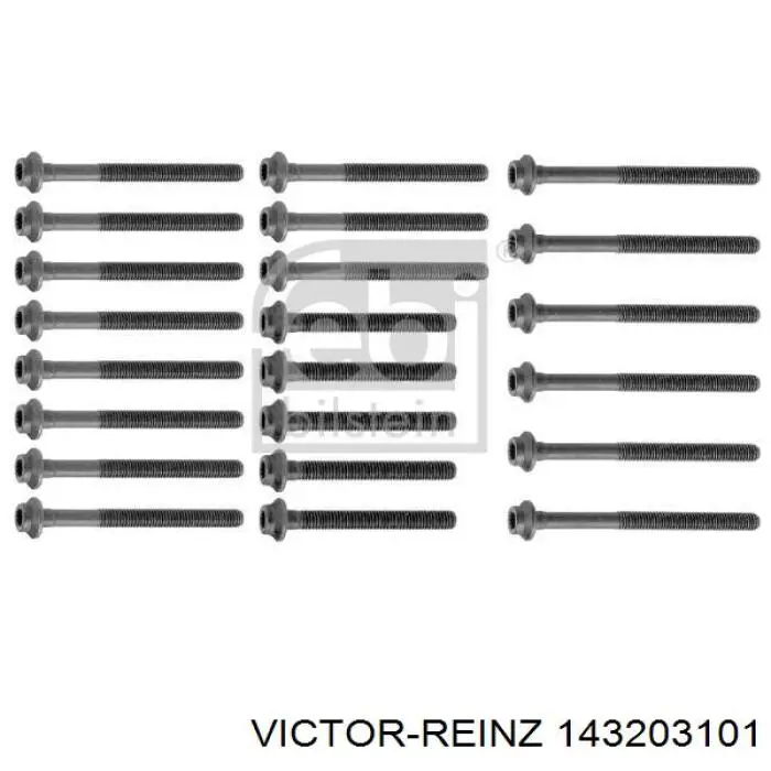 Juego tornillos culata Victor Reinz 143203101 precio, desde 26,97 EUR