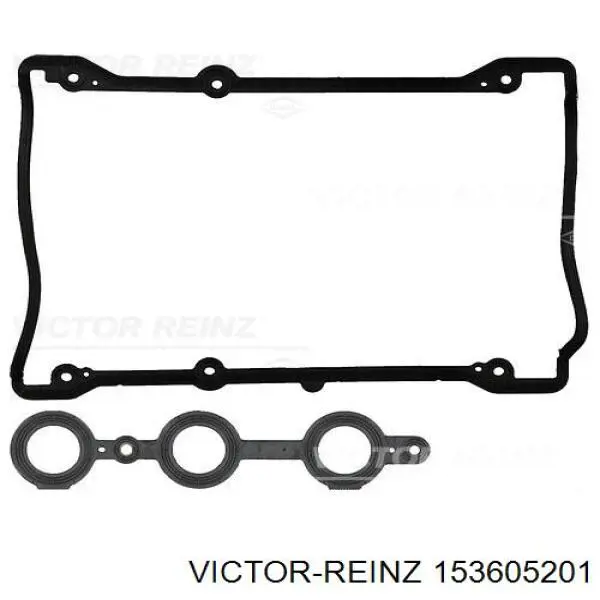 Juego derecho de junta de tapa de válvulas del motor 077198025B VAG