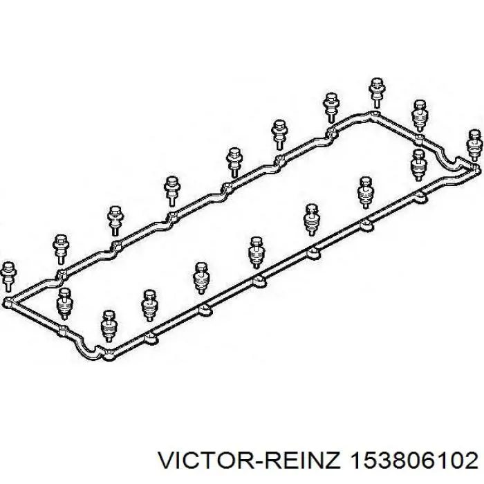 15-38061-02 Victor Reinz junta de la tapa de válvulas del motor