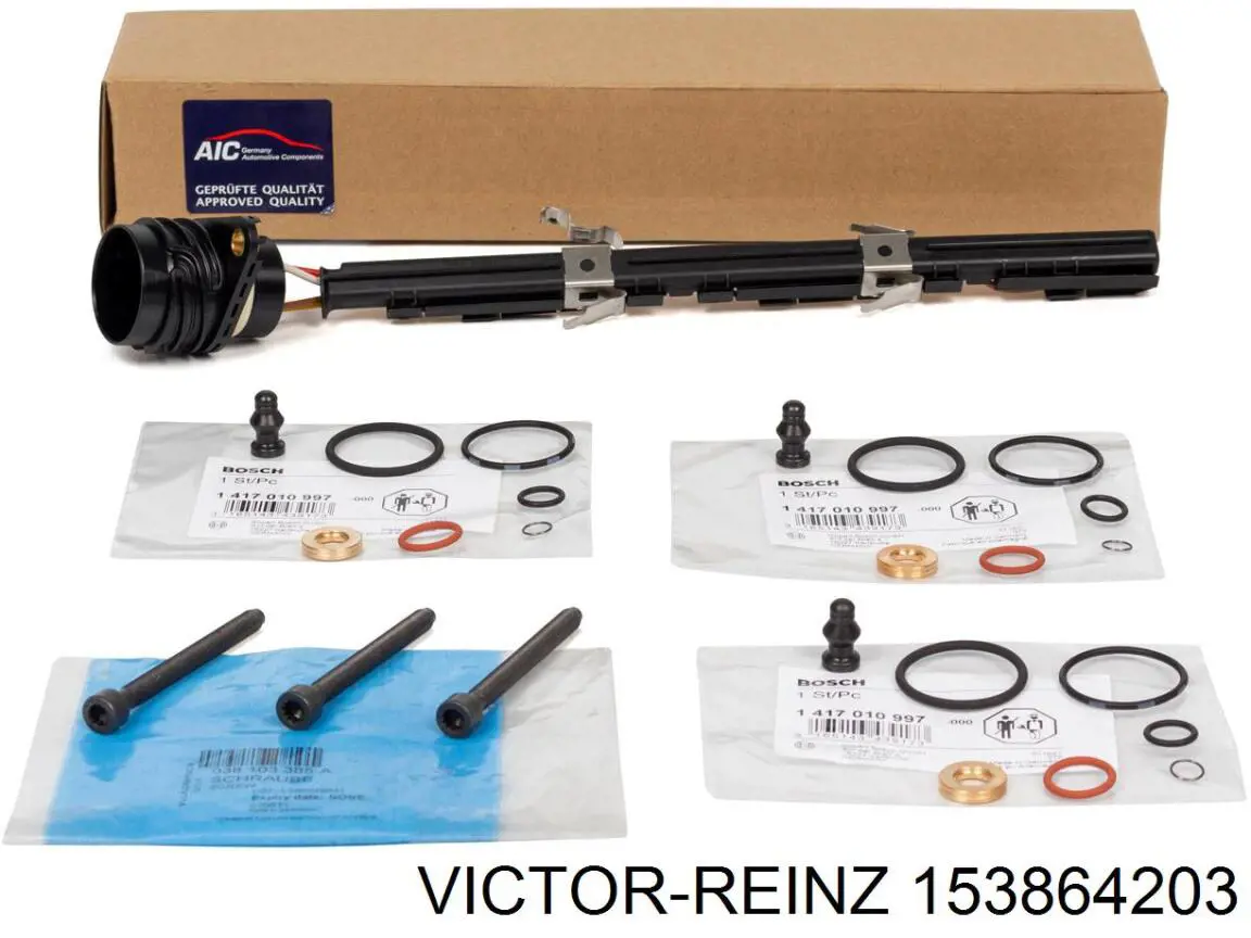 Kit de reparación del inyector 153864203 Victor Reinz