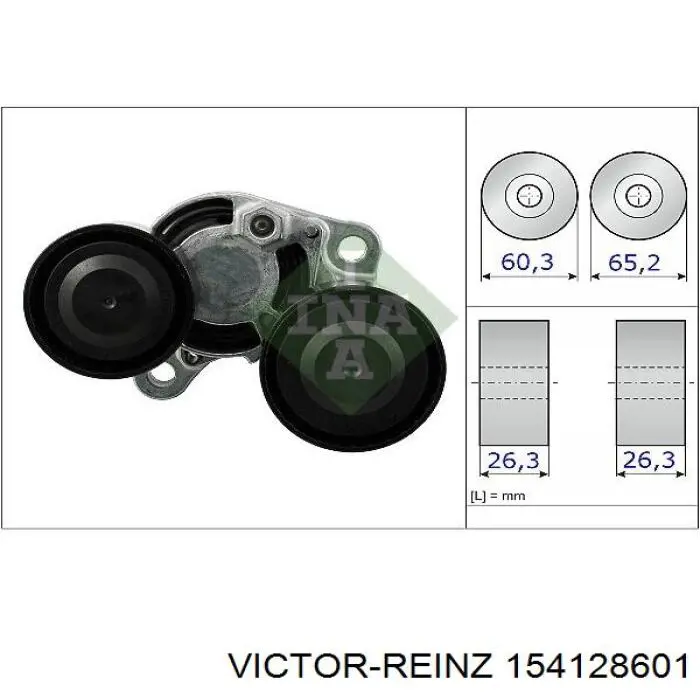 Comprar 154128601 Victor Reinz Junta de tapa de balancines