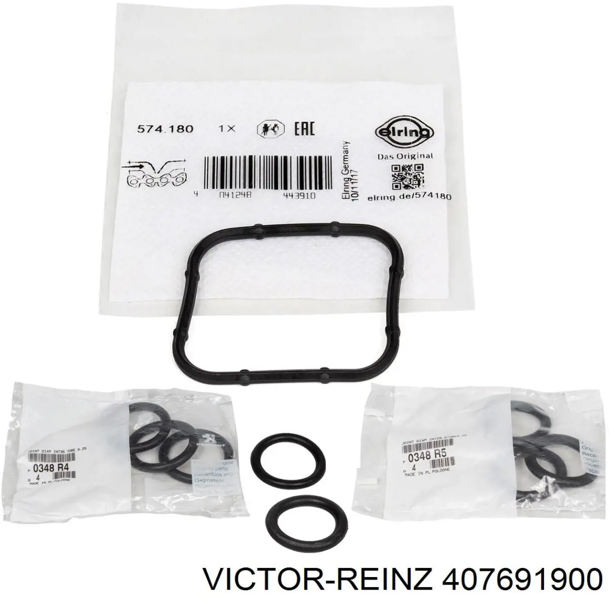 407691900 Victor Reinz Juego de juntas, colector de admisión