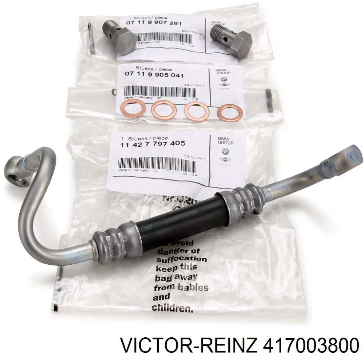 Comprar 5080136AB Chrysler Junta de la manguera de alimentación de aceite al turbocompresor