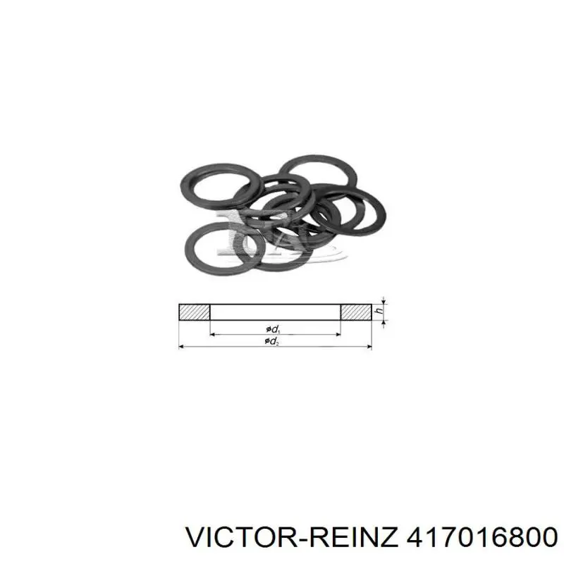 60800578 Fiat/Alfa/Lancia Junta del tapón de drenaje del diferencial