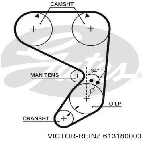 61-31800-00 Victor Reinz junta de culata