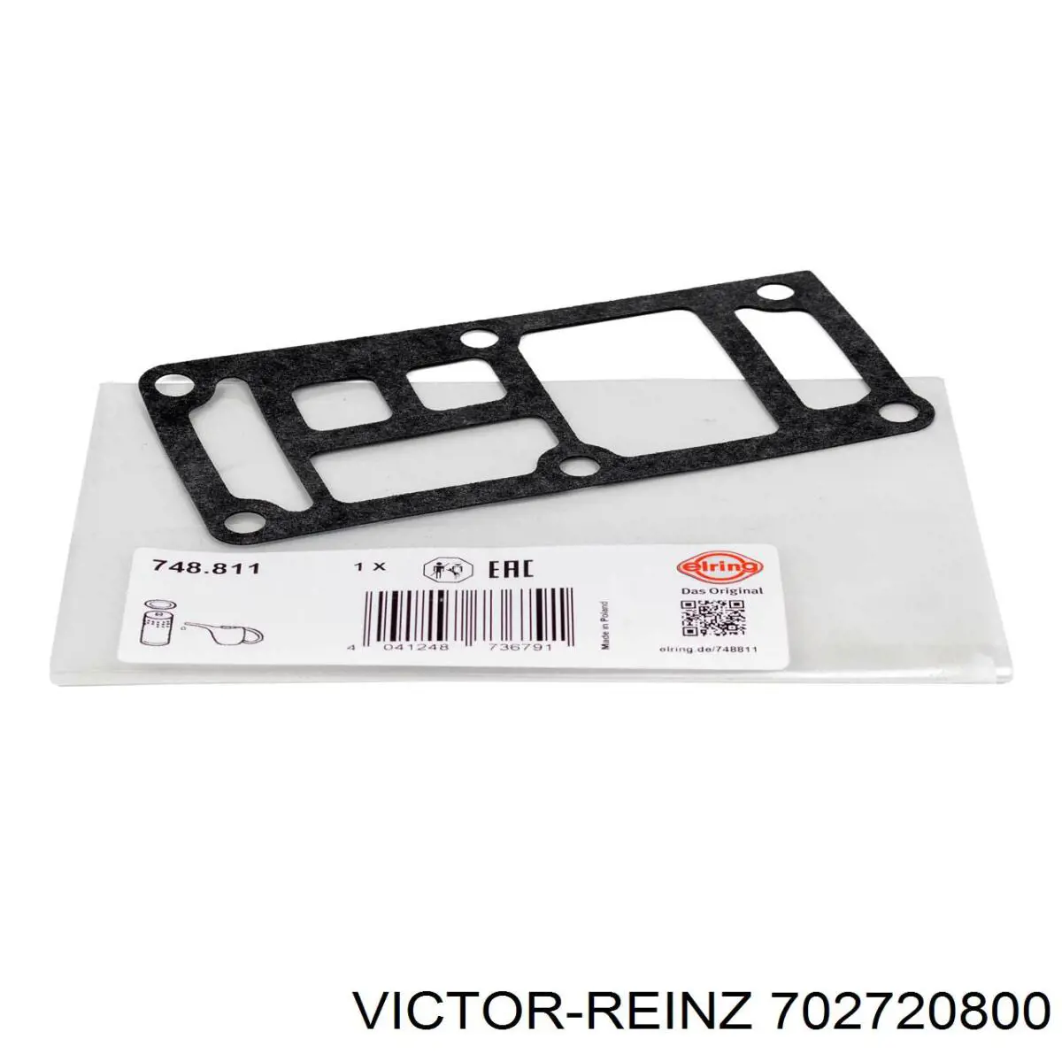 702720800 Victor Reinz junta, adaptador de filtro de aceite