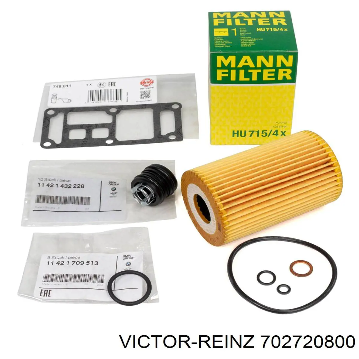 Junta del adaptador del filtro de aceite Victor Reinz 702720800 precio, desde 1,33 EUR