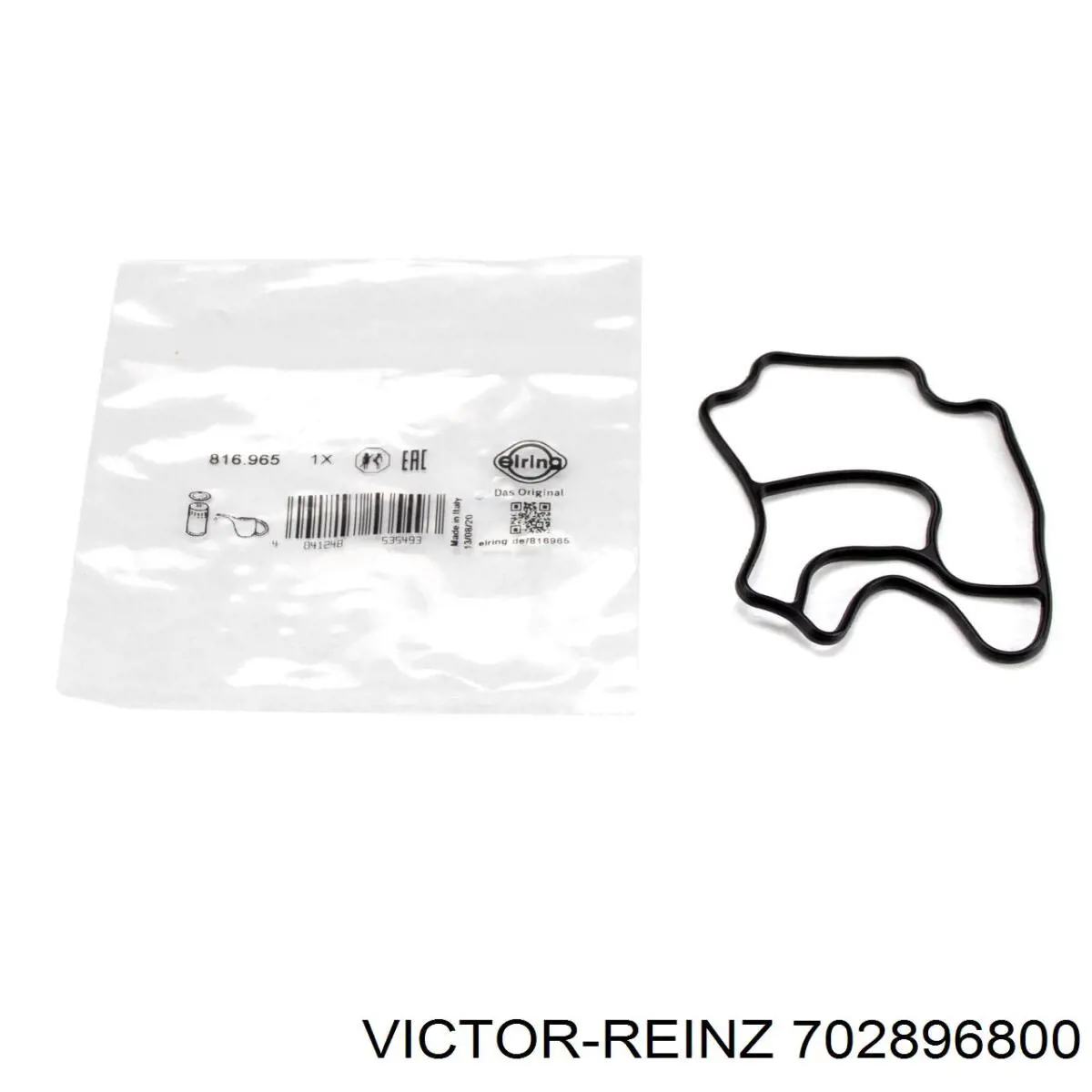 702896800 Victor Reinz junta, adaptador de filtro de aceite