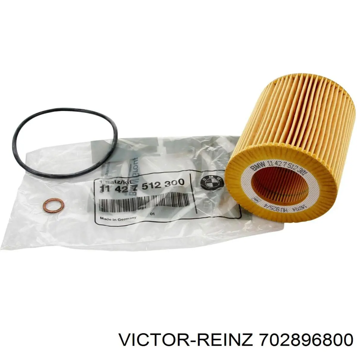702896800 Victor Reinz Junta del adaptador del filtro de aceite