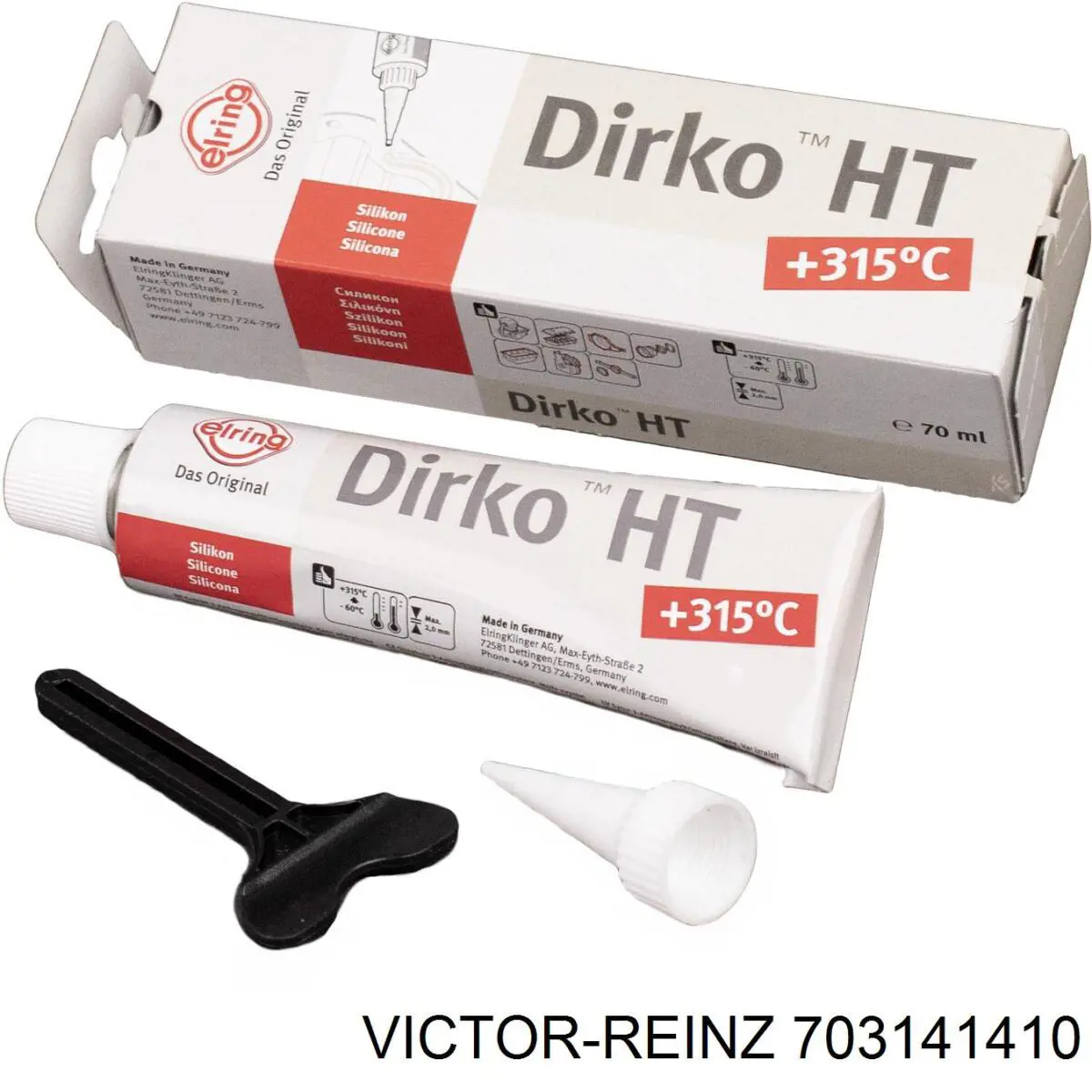 Sellador de silicona 703141410 Victor Reinz