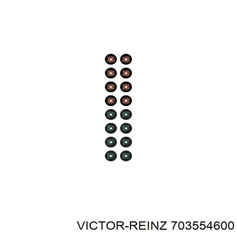 70-35546-00 Victor Reinz valvula de admision (rascador de aceite)