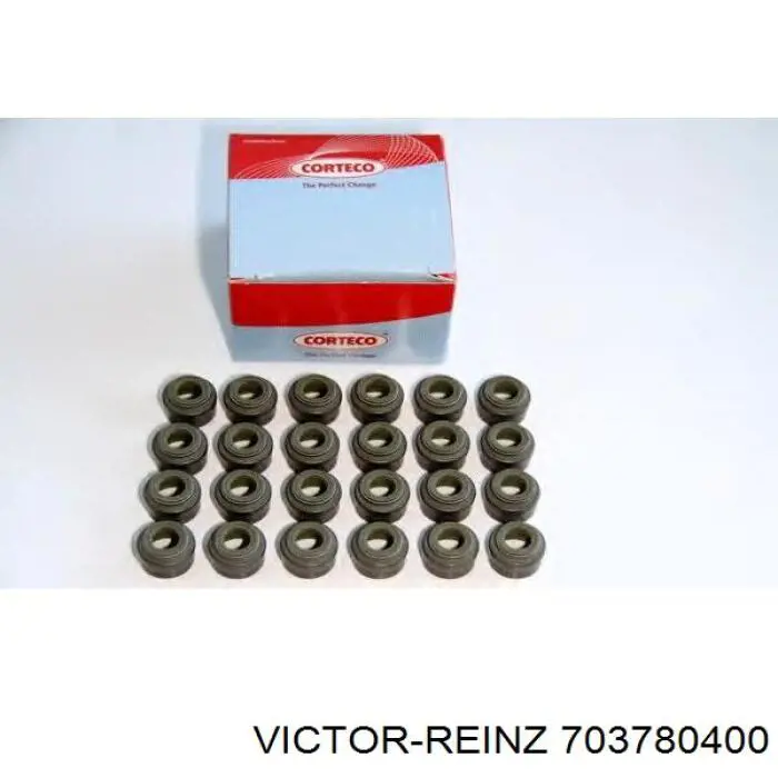 703780400 Victor Reinz sello de aceite de valvula (rascador de aceite Entrada/Salida)
