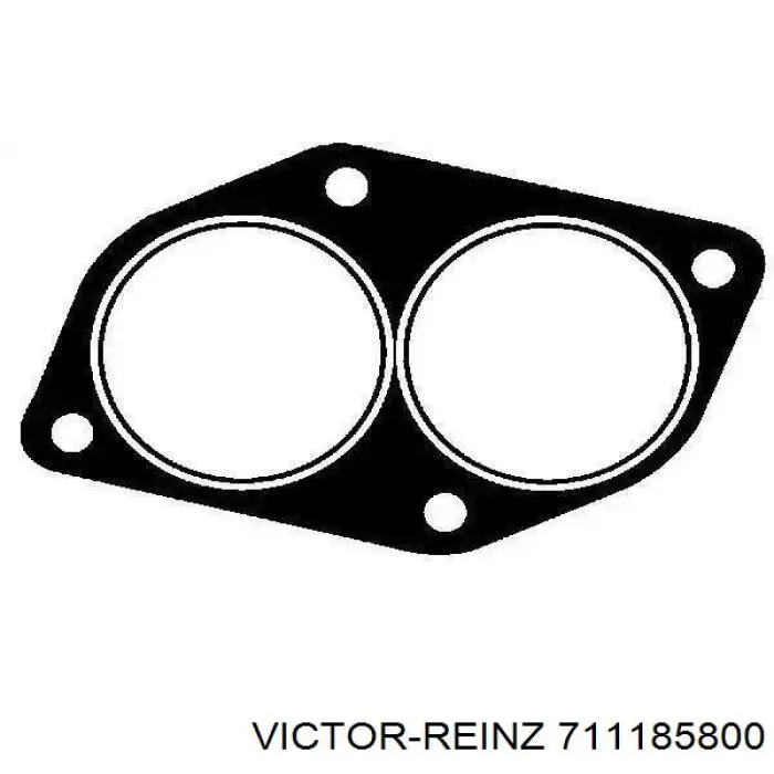 174510V020 Toyota junta, tubo de escape