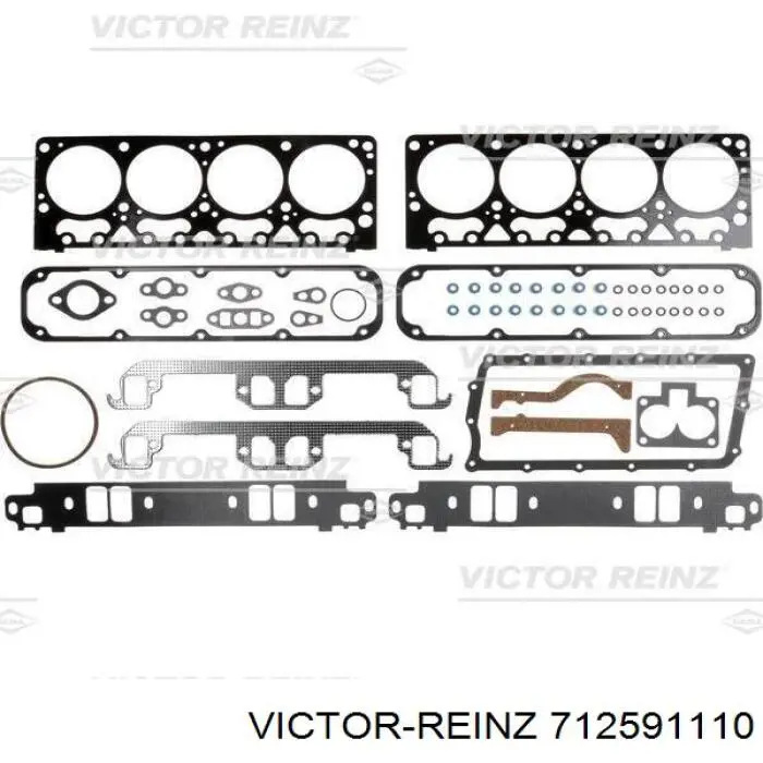 Junta colector escape 712591110 Victor Reinz
