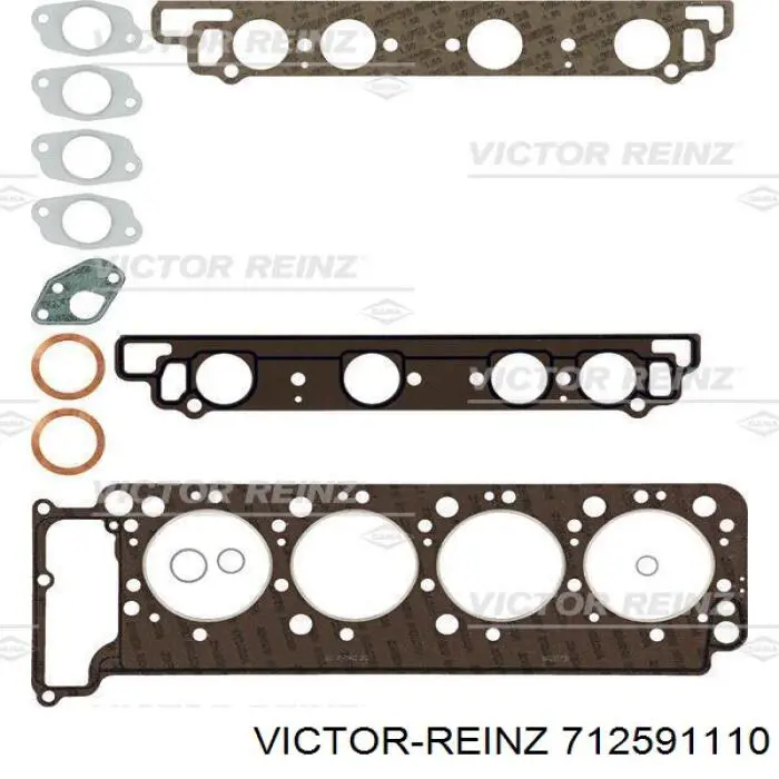 Junta colector escape Victor Reinz 712591110 precio, desde 16,83 EUR