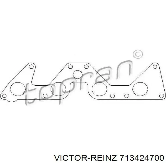 71-34247-00 Victor Reinz junta, colector de admisión, inferior