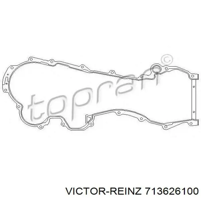 713626100 Victor Reinz Junta de tapa frontal del motor