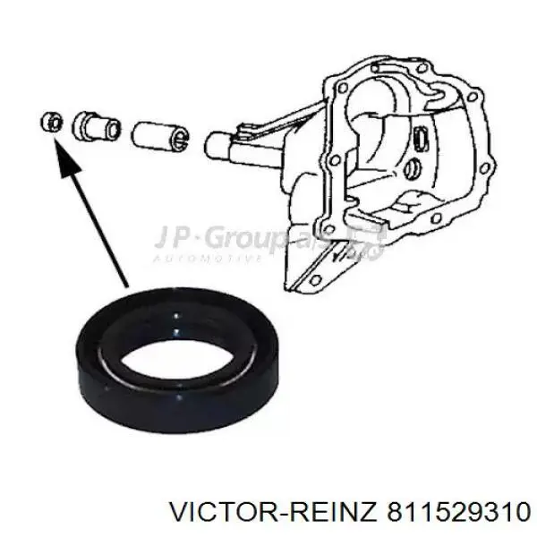 Retén del vástago del cambio de la caja de cambios Victor Reinz 811529310