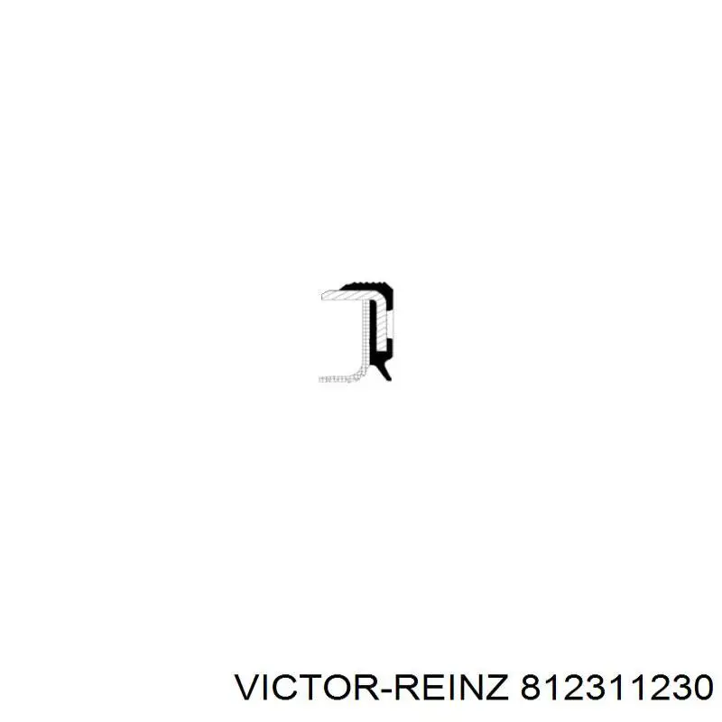 81-23112-30 Victor Reinz anillo retén, cigüeñal frontal