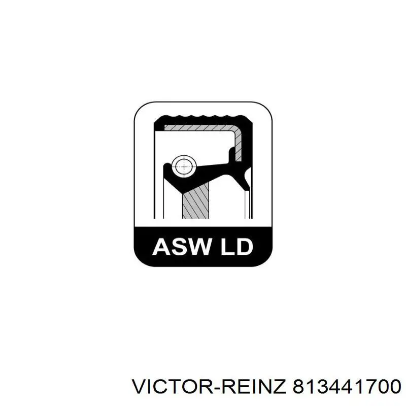 Retén del cigüeñal Victor Reinz 813441700 precio, desde 8,21 EUR