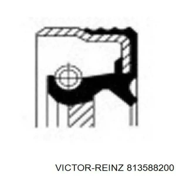 Comprar 813588200 Victor Reinz Retén de cigüeñal frontal
