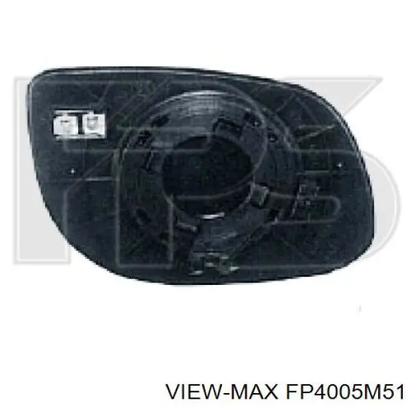 876112f100 Hyundai/Kia cristal de espejo retrovisor exterior izquierdo