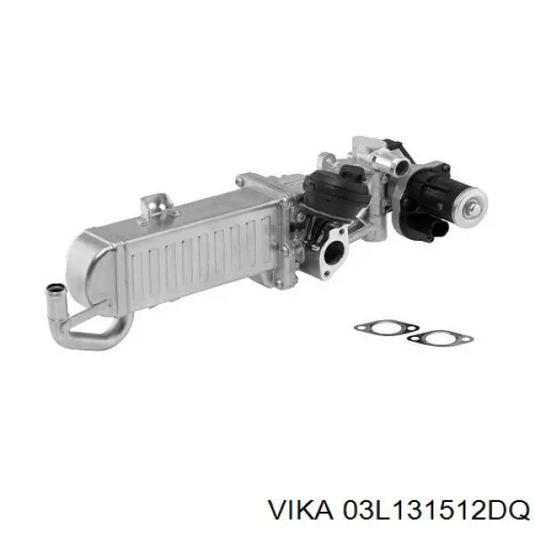 Comprar 710861D Borg-Warner Enfriador de recirculación de gases de escape EGR