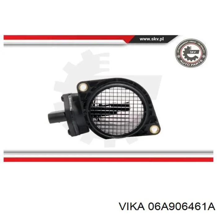 06A906461A Vika sensor de flujo de aire/medidor de flujo (flujo de aire masibo)