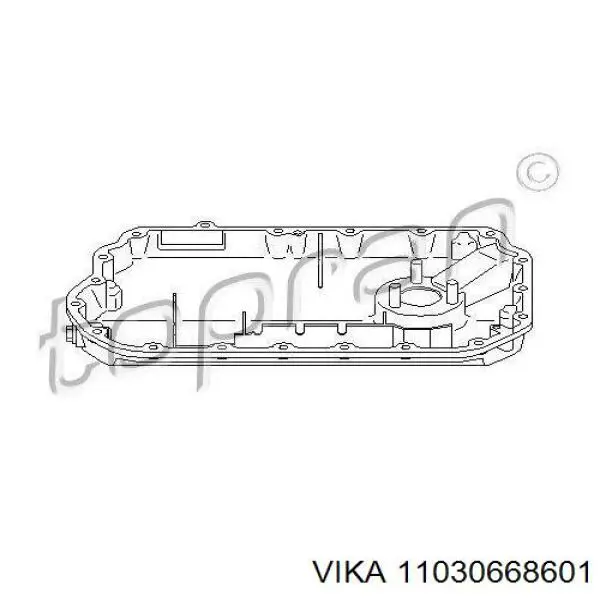 11030668601 Vika cárter de aceite