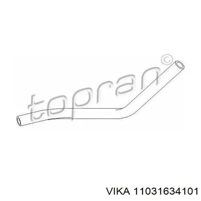 Tubo de ventilación del cárter 06C103235A VAG