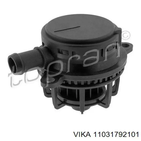 35110 Metalcaucho Separador de aceite del sistema de ventilación del cárter