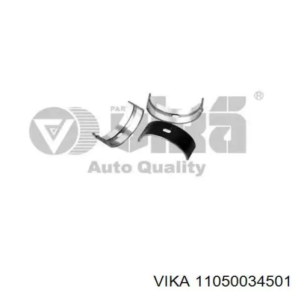 11050034501 Vika juego de cojinetes de cigüeñal, cota de reparación +0,25 mm