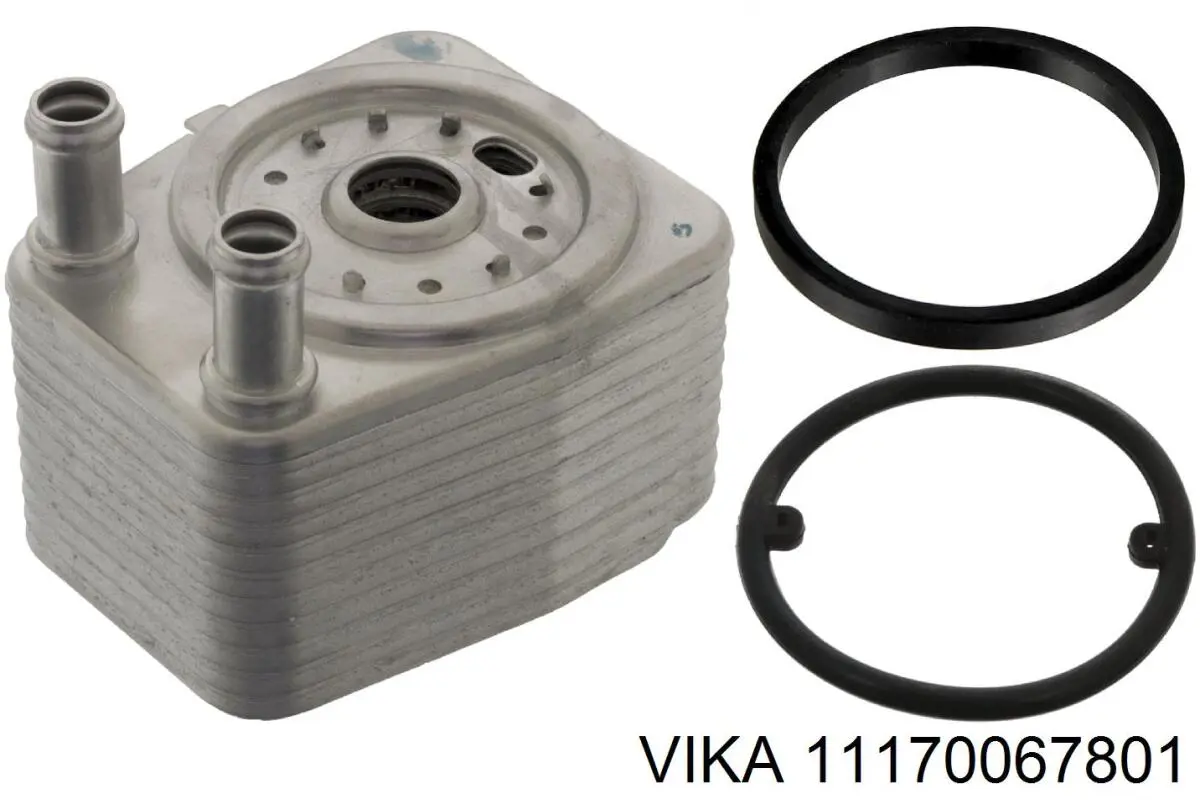 Comprar 11170067801 Vika Radiador de aceite debajo del filtro