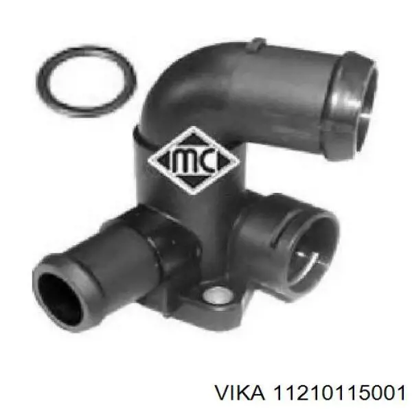 Brida del sistema de refrigeración (triple unión) 028121132B VAG